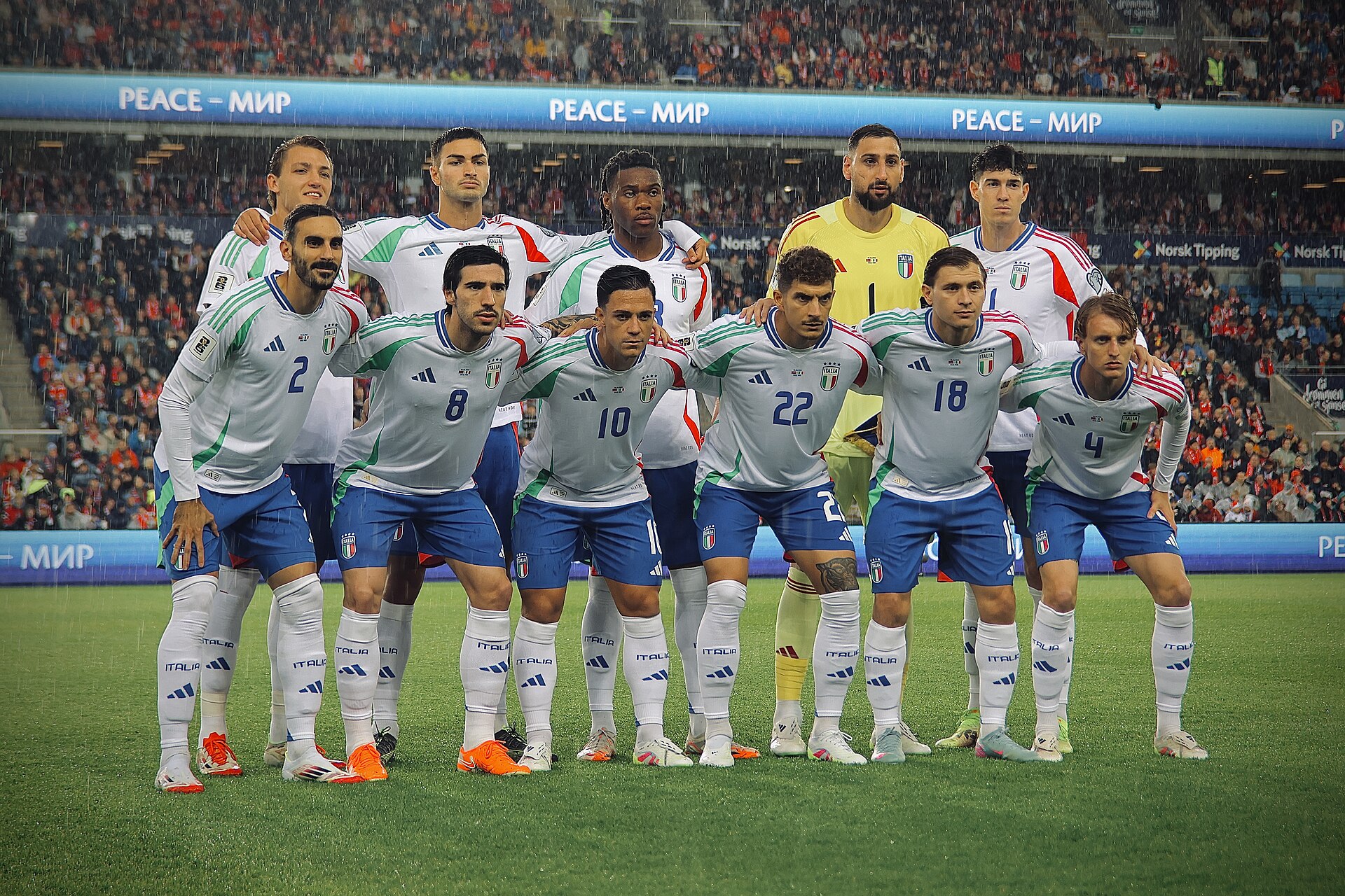 Imagem de referência de Seleção Italiana de Futebol, descrito nos dados abertos como equipe que representa a Itália nas competições internacionais e continentais da UEFA e da FIFA
