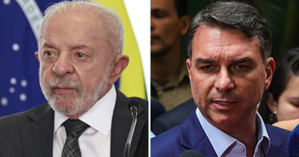 Pesquisa AtlasIntel: em votos válidos, Lula tem 46,3% no 1º turno; Flávio Bolsonaro, 43,9%