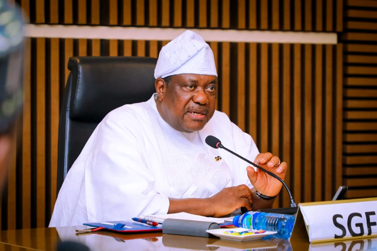The Secretary to the Government of the Federation (SGF), Senator George Akume.