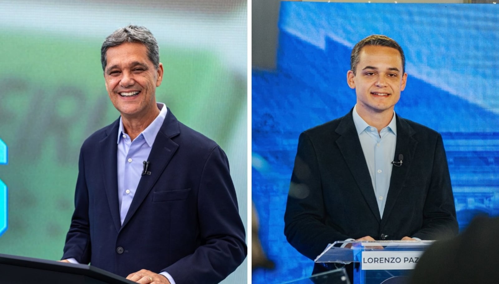 Na projeção para o segundo turno, Ricardo Ferraço tem 54%, contra 46% de Lorenzo Pazolini
