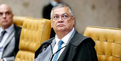 Ministro Flávio Dino durante sessão no STF Foto: Sophia Santos/STF