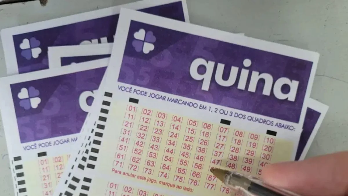 Quina 7130 sorteia prêmio de R$ 12,5 milhões hoje (29/9). Veja resultado