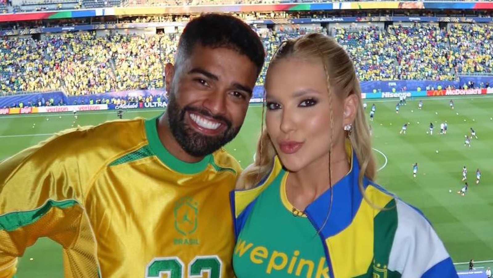 Hebert Gomes é chamado de 'segura-bolsa' de Virginia Fonseca Reprodução/Instagram/@hebertgomes
