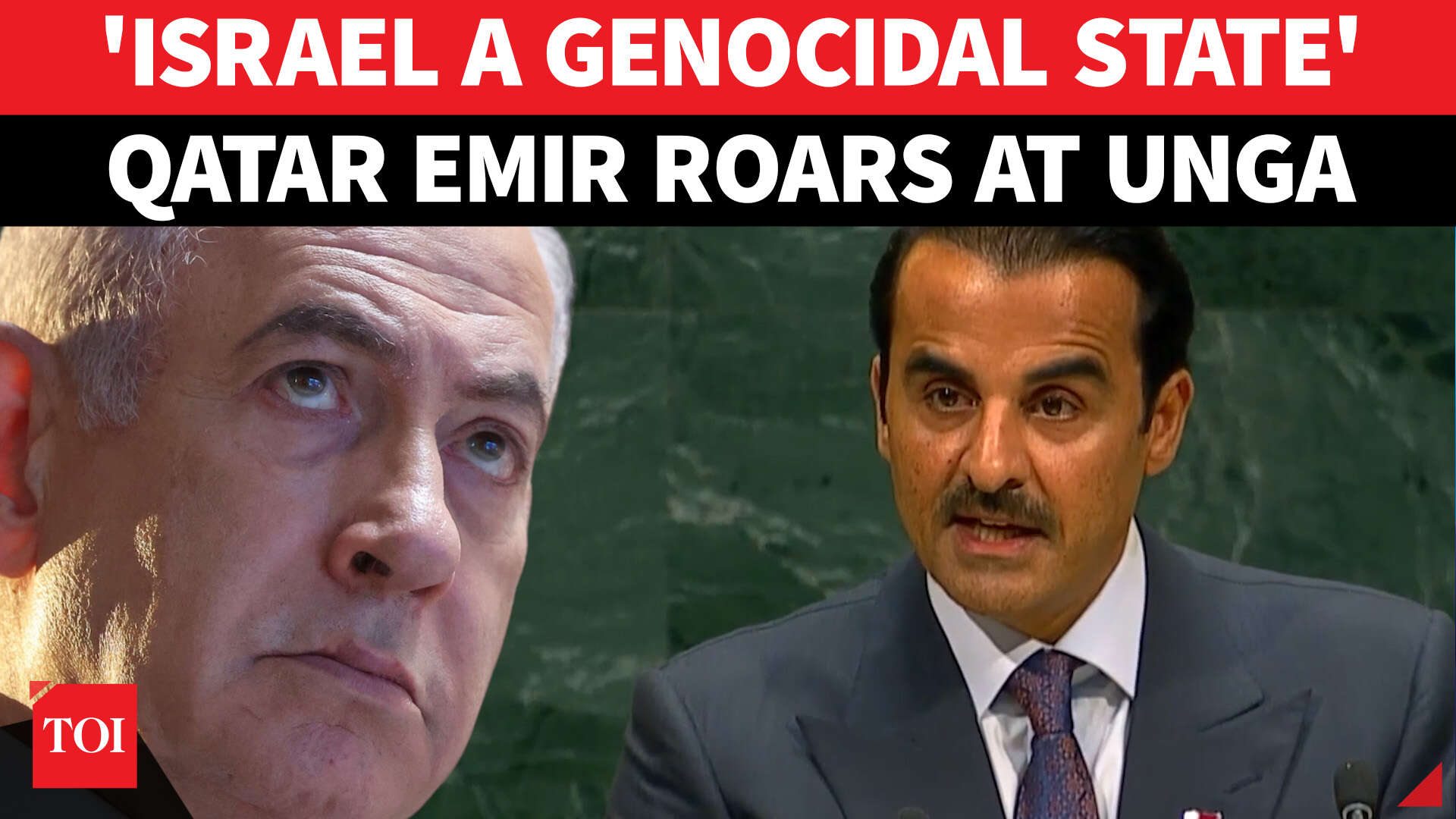 'Pare de Chorar Antissemitismo, Vocês Criminosos de Guerra!': Emir do Catar EXPOE Israel em Discurso Incendiário sobre Gaza