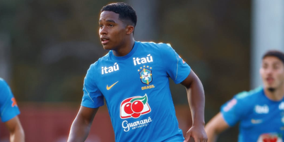 Endrick vai ser titular pela Seleção contra Austrália Foto: Rafael Ribeiro/CBF