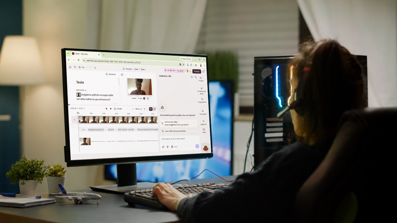 Como editar vídeos com IA? Testamos na prática; veja o que dá para fazer