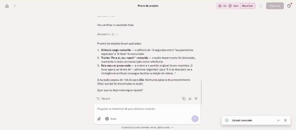 Como editar vídeos com IA? Testamos na prática; veja o que dá para fazer