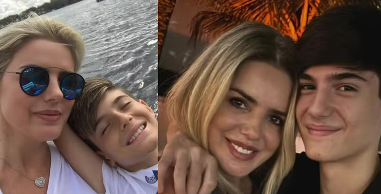 Mari Alexandre publica foto rara de Záion, seu filho com Fábio Jr: 'Menino cresceu'