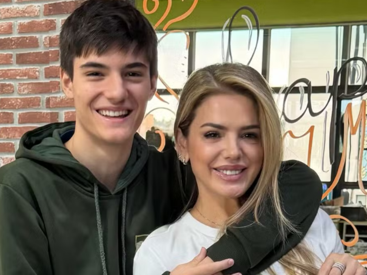 Mari Alexandre publica foto rara de Záion, seu filho com Fábio Jr: 'Menino cresceu'
