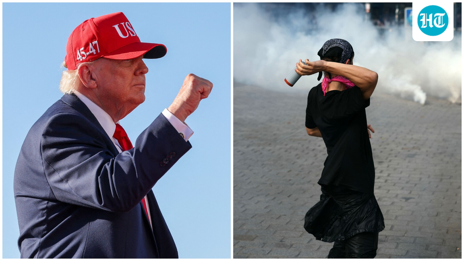 'Islã, migração em massa': as alegações de Trump sobre os motivos por trás dos protestos estudantis na França
