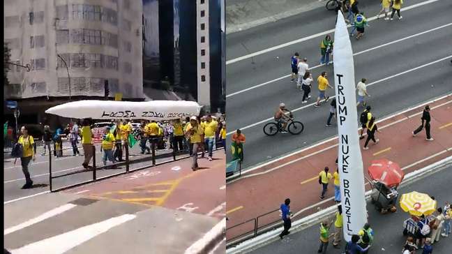 Ato de Flávio Bolsonaro na Paulista reúne cerca de 71,9 mil pessoas, estima USP