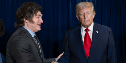 Milei é um dos aliados do presidente Donald Trump na América Latina Foto: Daniel Torok/White House
