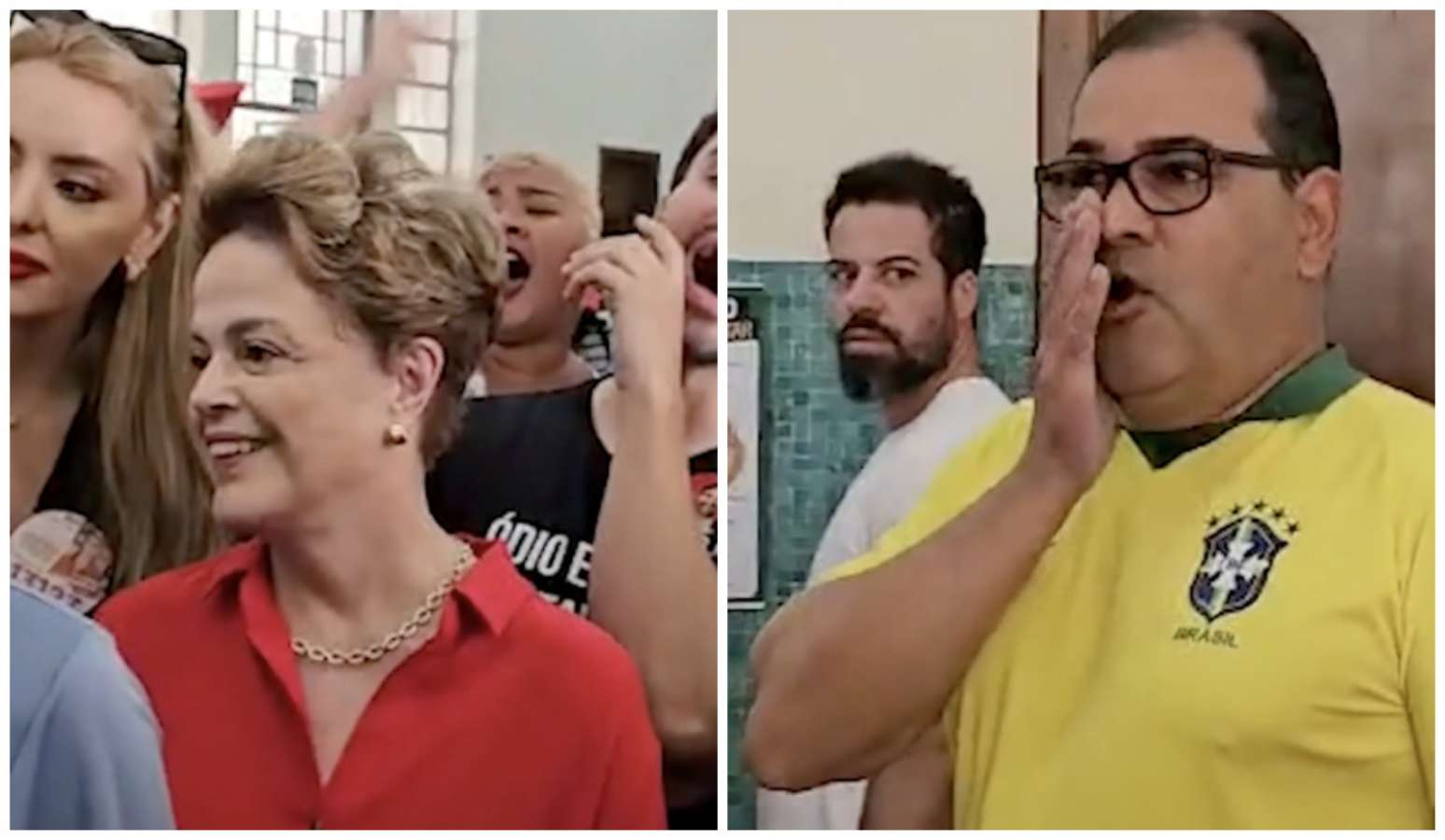 Dila enfrenta gritos de vaia e apoio durante vota&ccedil;&atilde;o