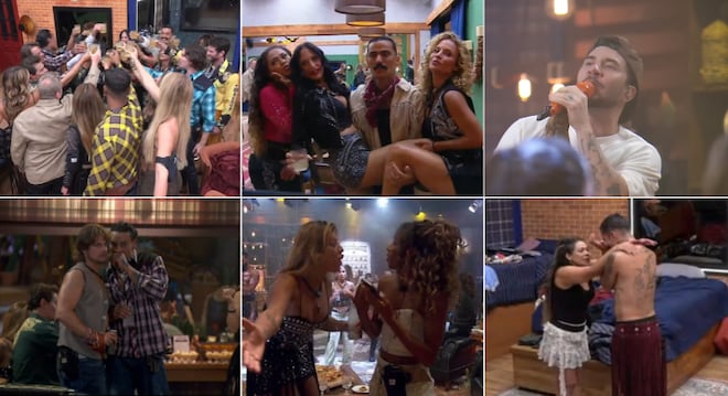 Ana Bruna, Darlin Ferrattry, Murilo Dias e Thaíde estão na Baia de A Fazenda 18