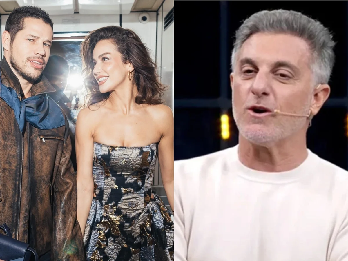 Luciano Huck choca José Loreto e Fernanda Marques com pergunta indiscreta