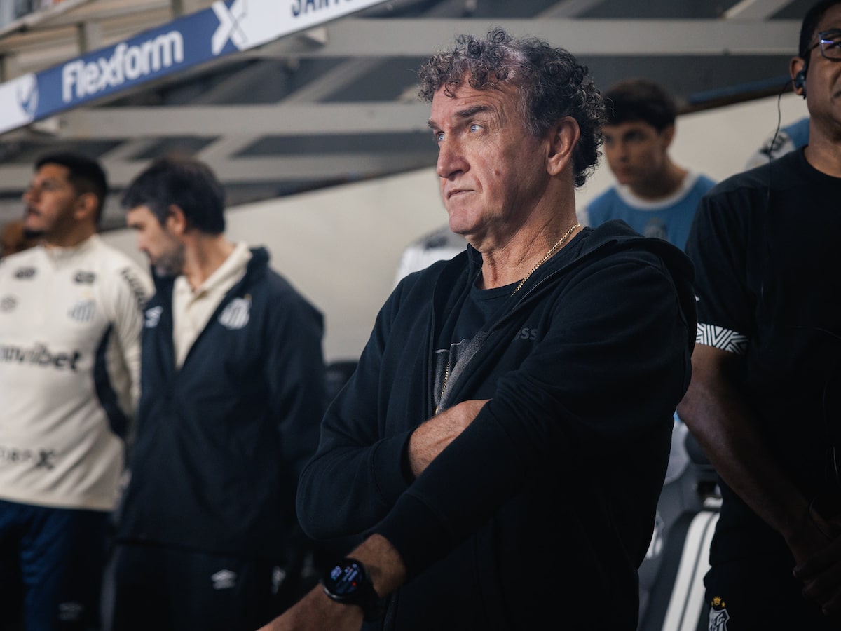 Cuca se surpreende com ‘campanha maravilhosa’ do Santos: ‘Nem eu e nem ninguém esperava’