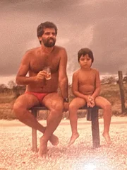 Uma semana após morte do pai, Bruno Gagliasso faz homenagem