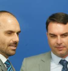 Eduardo Bolsonaro critica Michelle por vídeo contra Flávio Foto: Dida Sampaio / Estadão / Estadão