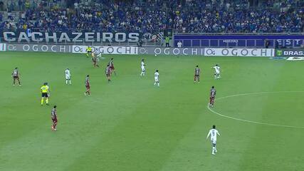 Veja o gol de Matheus Pereira, do Cruzeiro, contra o Fluminense