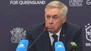 Arrependimento da Copa? Ancelotti explica escolha por Vini Jr. para bater p&ecirc;nalti