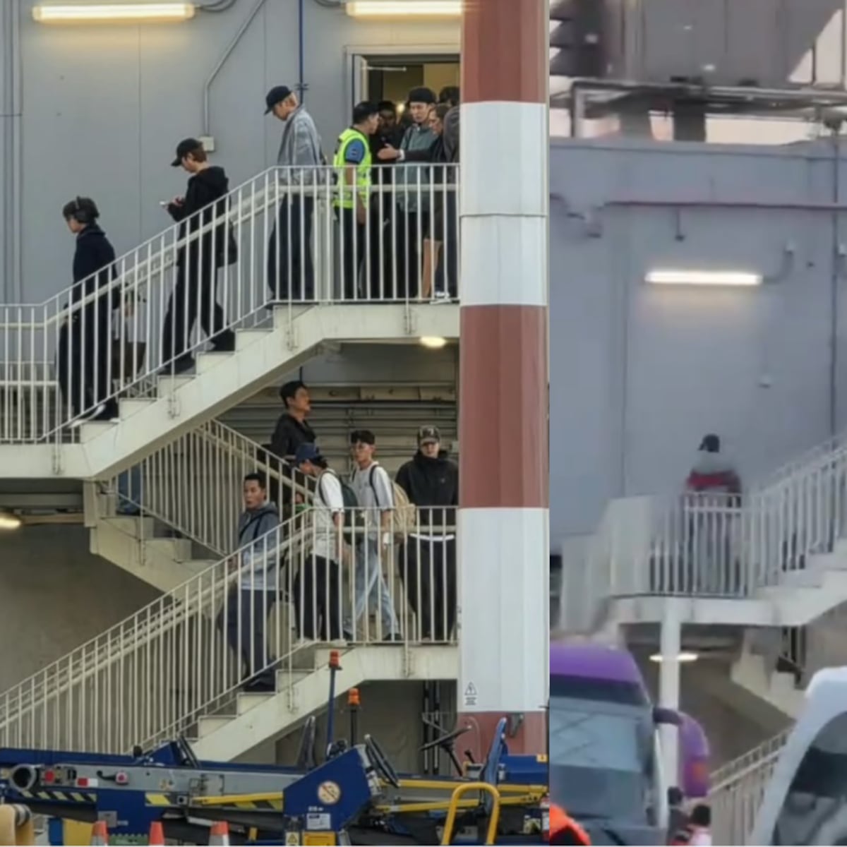 O BTS chegou a Lima para seus três shows no estádio San Marcos