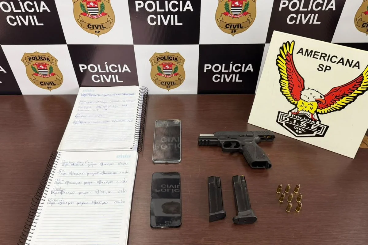 “Tubarão”, suspeito de financiar tráfico com agiotagem, é preso com pistola