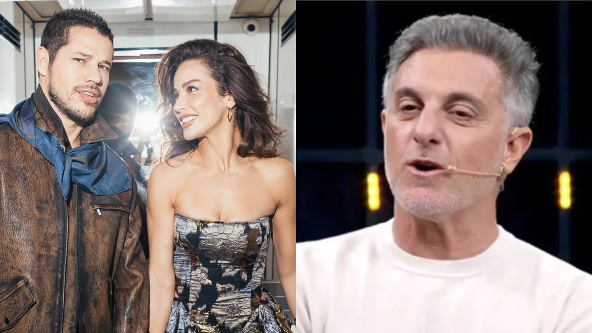 Luciano Huck choca José Loreto e Fernanda Marques com pergunta indiscreta