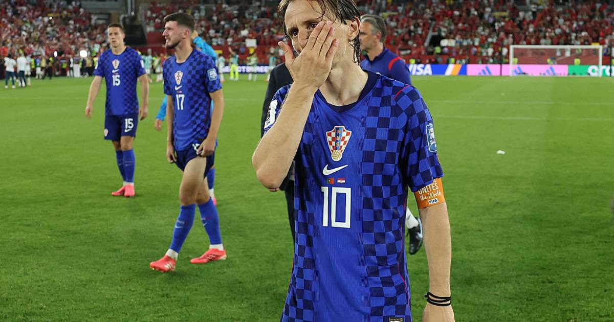 Modric lamenta goleada sofrida e dispara contra atuação da Croácia: 'Sinto vergonha'