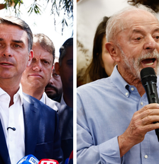 Flávio Bolsonaro (PL) e Lula (PT) seguem no segundo turno das eleições Foto: WILTON JUNIOR/ESTADÃO CONTEÚDO/ESTADÃO CONTEÚDO