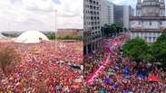 Apoiadores de Lula fazem manifestações em diferentes cidades do Brasil