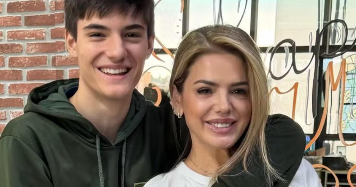 Mari Alexandre publica foto rara de Záion, seu filho com Fábio Jr: 'Menino cresceu'