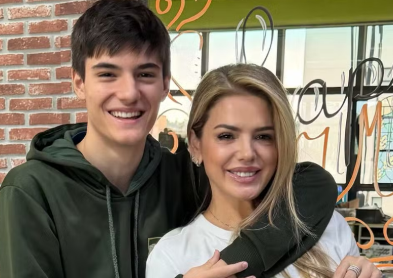 Mari Alexandre publica foto rara de Záion, seu filho com Fábio Jr: 'Menino cresceu'