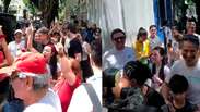 Haddad deixa local de votação sob gritos de ‘ladrão’ e coro de ‘bora, Lula’