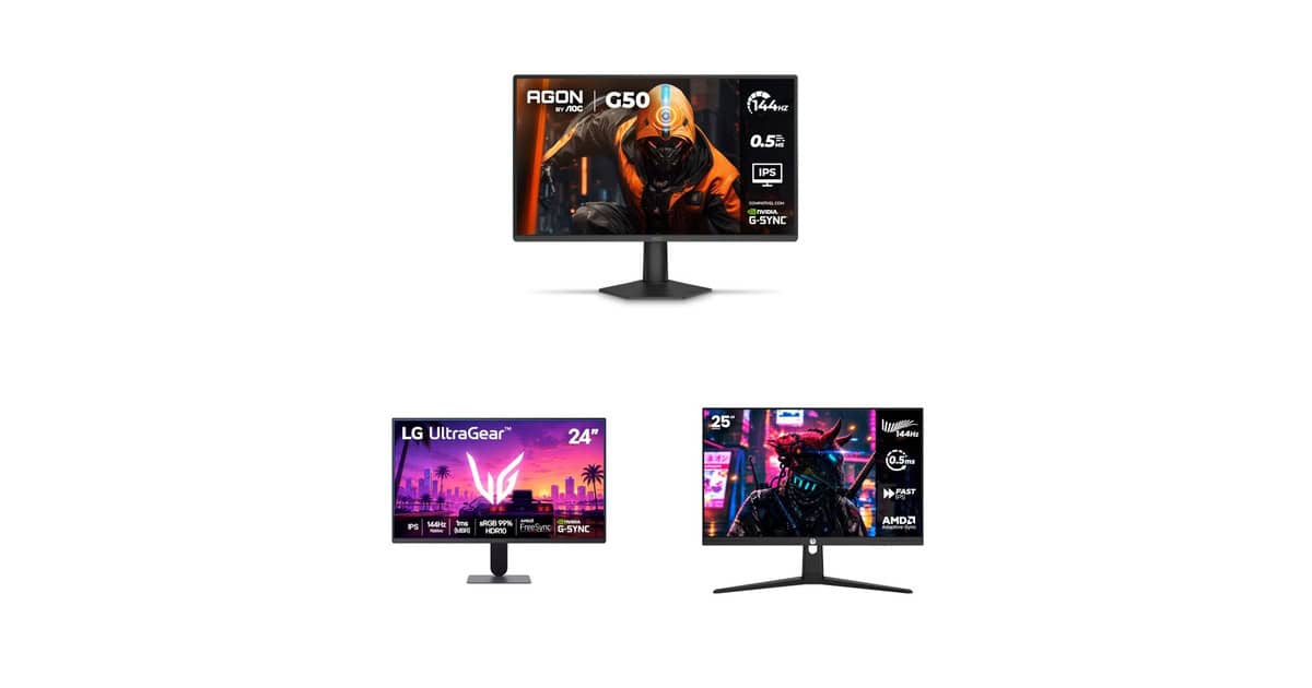 Quer montar um setup gamer de verdade? Veja uma seleção de monitores em promoção na Amazon
