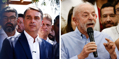 Fl&aacute;vio Bolsonaro (PL) e Lula (PT) seguem no segundo turno das elei&ccedil;&otilde;es Foto: WILTON JUNIOR/ESTAD&Atilde;O CONTE&Uacute;DO/ESTAD&Atilde;O CONTE&Uacute;DO