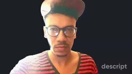 Vídeo horizontal sem fundo editado com IA
