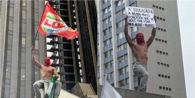 ‘Gostoso da Paulista’, Israel Santos ameaça medidas judiciais após ser associado a atos de vandalismo Foto: Reprodução/Instagram