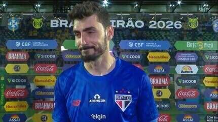 "Valorizar o ponto fora de casa", diz Rafael após empate do São Paulo contra o Mirassol