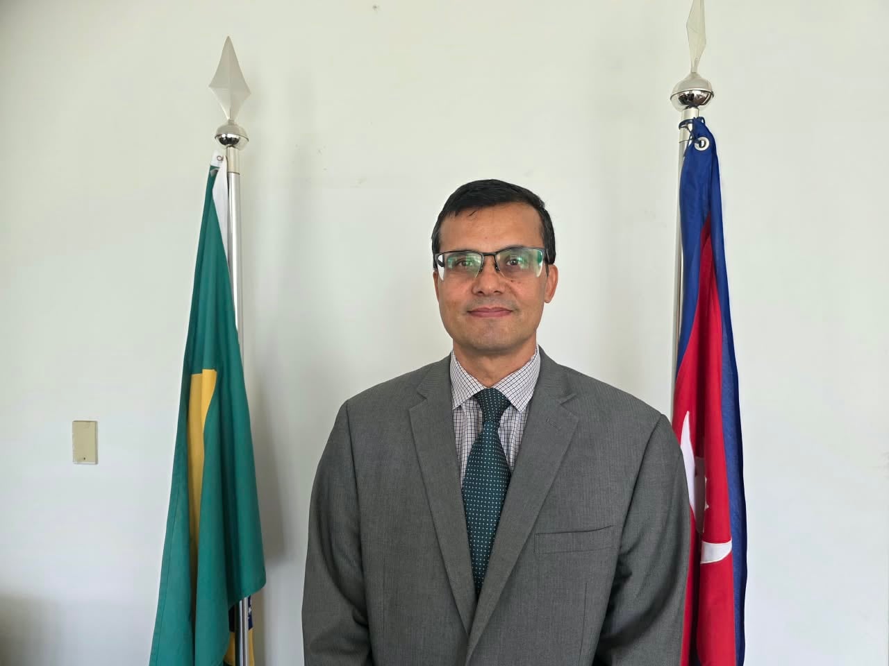 ‘Um Brasil forte e unido é o desejo do governo e do povo do Nepal’, diz embaixador