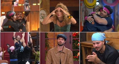 Ana Bruna, Darlin Ferrattry, Murilo Dias e Thaíde estão na Baia de A Fazenda 18