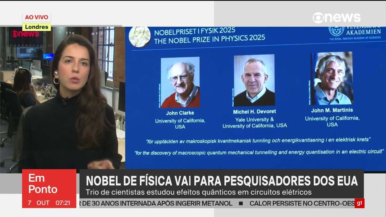 Nobel de Física 2026: Quem é Francis Halzen, o físico belga que ganhou o Nobel ao caçar neutrinos no gelo da Antártida