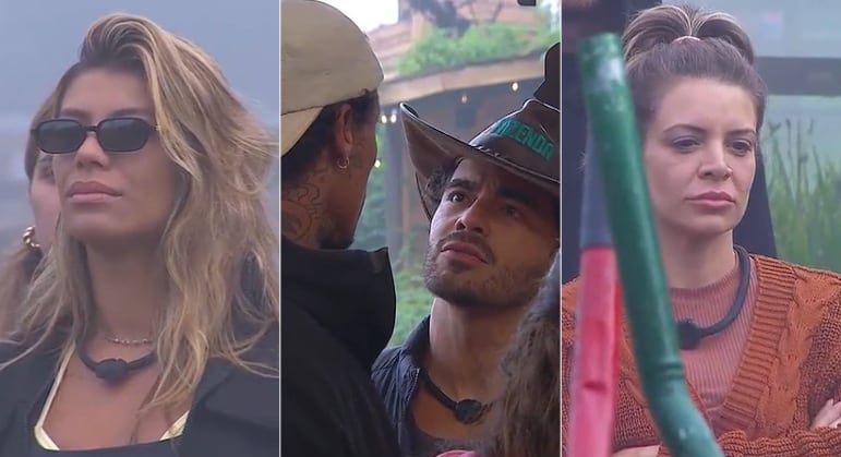 Ana Bruna, Darlin Ferrattry, Murilo Dias e Thaíde estão na Baia de A Fazenda 18