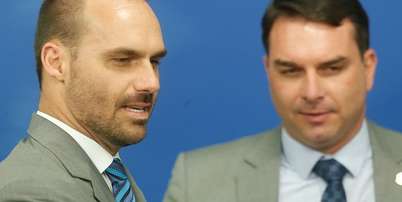 Eduardo Bolsonaro critica Michelle por v&iacute;deo contra Fl&aacute;vio Foto: Dida Sampaio / Estad&atilde;o / Estad&atilde;o