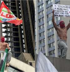 ‘Gostoso da Paulista’, Israel Santos ameaça medidas judiciais após ser associado a atos de vandalismo Foto: Reprodução/Instagram