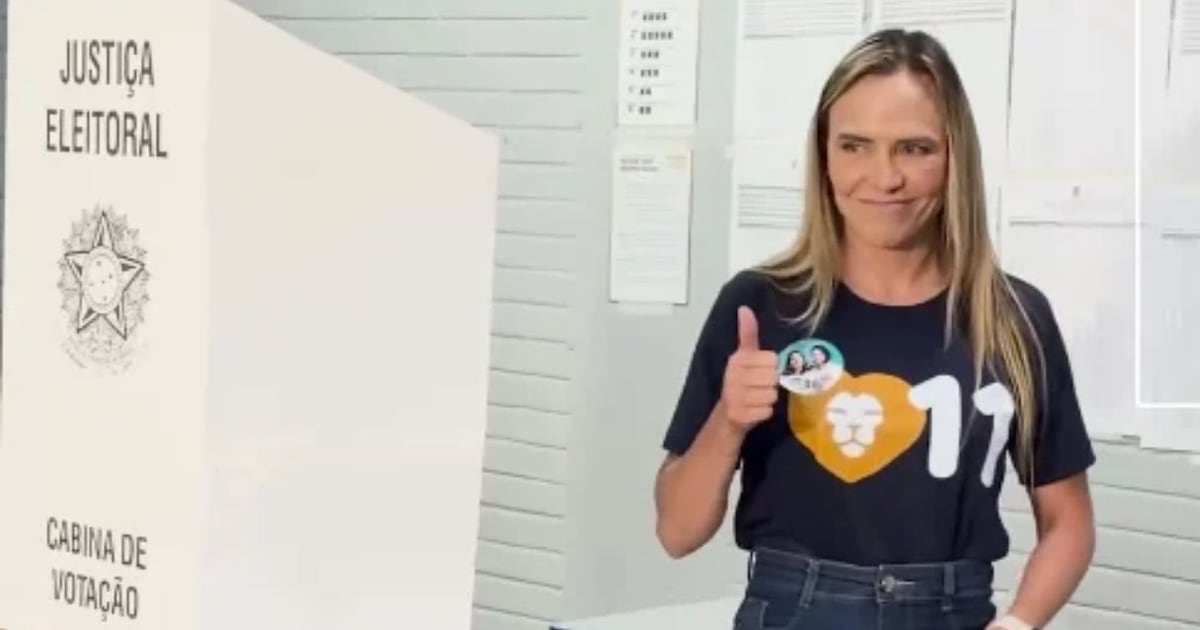 Candidata ao GDF, governadora Celina Leão vota ao lado de Michelle Bolsonaro e Bia Kicis